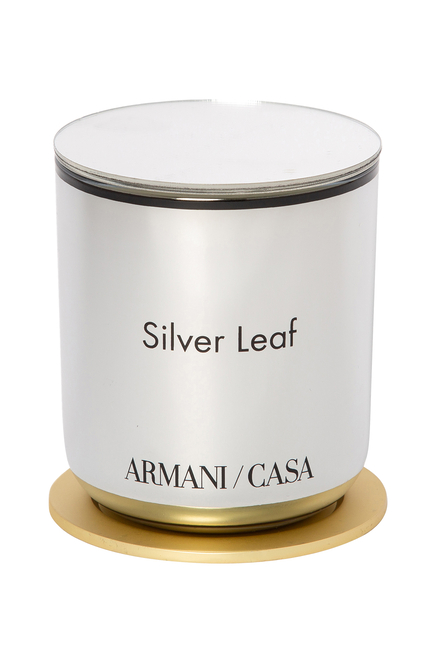 Pegaso Silver Leaf Scented Candle